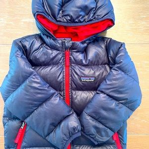Navy Patagonia High-loft Jacket